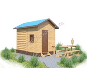 баня из сруба 3х3